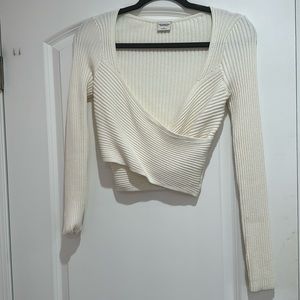 Abercrombie & Fitch Wrap Sweater
